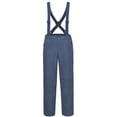 thumbnail image 2 of Little Donkey Andy Men's Ski Bibs Insulated Snow Pants , Water Resistant Snowboard Pants Winter with Detachable Suspenders ( Blue Wing Teal M ), 2 of 7