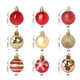 thumbnail image 4 of Yuarrent Paquete de 50 Bolas de Navidad 4 cm Decoraciones colgantes Fiesta temática Plástico resistente a la intemperie Adornos decorativos Kits de decoración para fiestas, 4 of 6