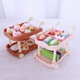 thumbnail image 1 of onlyliua Liquidación Ofertas Del Día Ofertas Prime Jugues de Comida En Miniatura, Carritos de Comida Pequeños, Carritos de Supermercado, Simulación de Casa de Muñecas, Modelo de Escena, Juego de Coci, 1 of 6