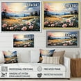 thumbnail image 4 of Designart "pasture Primrose Paradise" Meadow Floater Framed Canvas Wall Art, 4 of 7