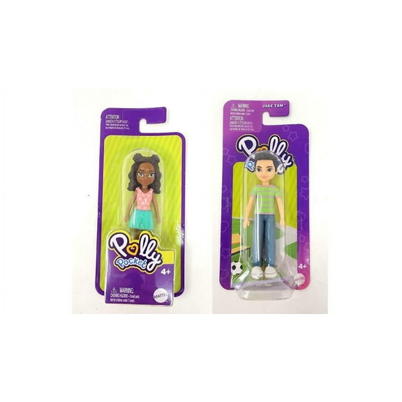Bundle of 2 | Polly Pocket Impulse 3-inch Doll Collection | HHX87 & HRD58