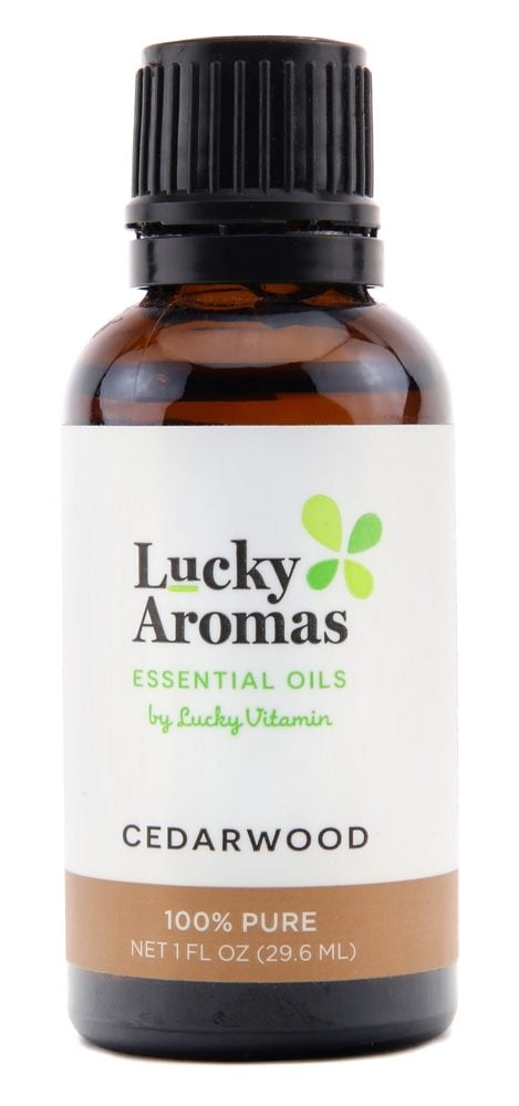 LuckyAromas - 100% Pure Essential Oil Cedarwood - 1 fl. oz