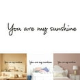 thumbnail image 1 of Coofit Wall Sticker Letters Decorative Wall Art Sticker Wall Decal for Room Home, 1 of 8