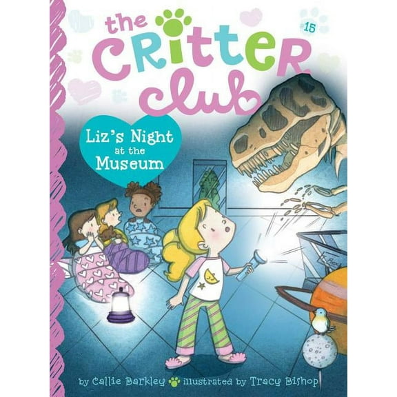 Critter Club Liz's Night at the Museum, Book 15, (Paperback)
