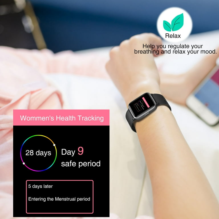 Jumper Fitness Watch Smart Watch IP68 Waterproof Activity Tracker with Heart Rate Monitor Sleep Monitor Pedometer Calorie Counter Sports Fitness