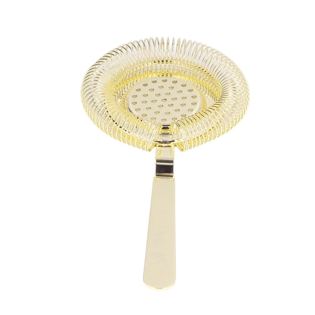 Ice Cubes Strainer For Bar Bar Strainer Fine Filtering Professional Stainless Steel Cocktail Strainer For Bartending Restaurant Party