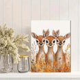 thumbnail image 2 of Qisvanset 12x16 Inch Wild Safari Nursery Canvas Wall Art, Born To Be Wild Watercolor Boy Room Decor, 2 of 8