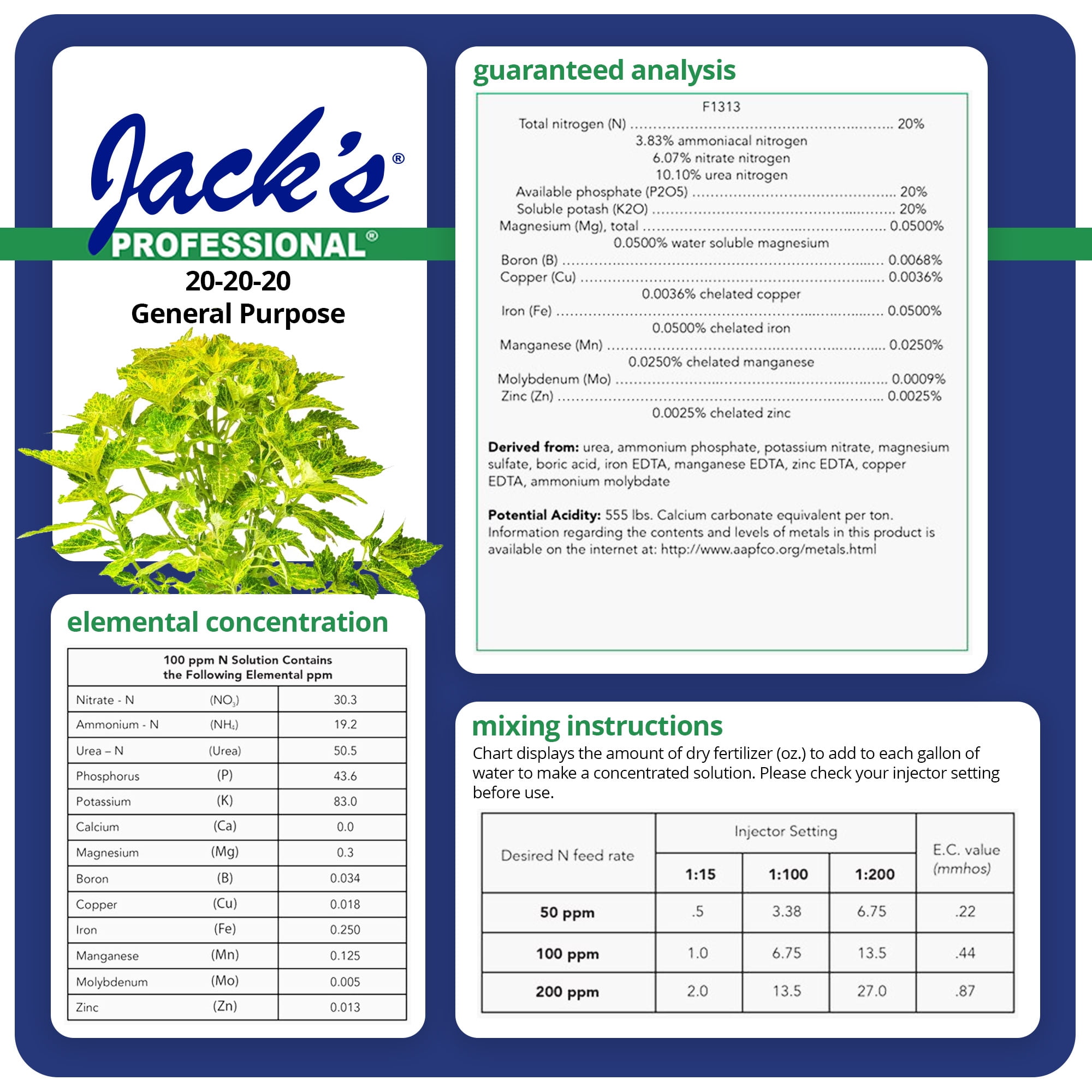 Jack's Professional General Purpose Fertilizer