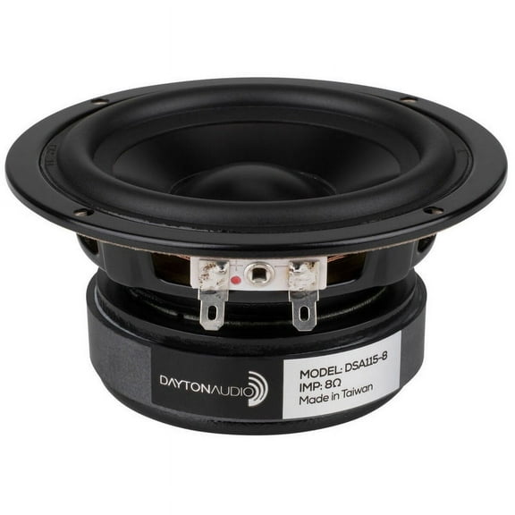 Dayton Audio DSA115-8 4" Designer Series Aluminum Cone Woofer
