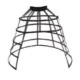 thumbnail image 4 of Enagua de 5 aros, enagua sencilla para espectáculos de escenario y bailes de graduación Negro, 4 of 8