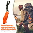 thumbnail image 1 of Snorkel Buceo Silbato para acampar al aire libre Silbato de supervivencia para deportes de emergencia con Clip 10 piezas Ndcxsfigh Nuevos Originales, 1 of 8