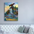 thumbnail image 5 of Epic Graffiti 'Toluca Mexio Fountain Eagle Firmado' by Pedro Gavidia, Canvas Wall Art, 40"x54", 5 of 8