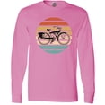 thumbnail image 3 of Inktastic Cycling Vintage Bicycle for Cyclist Long Sleeve T-Shirt, 3 of 5