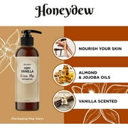 Vanilla Sensual Massage Oil for Couples - Relaxing Full Body Massage Oil for Date Night with Moisturizing Coconut and Sweet Almond Oil - Vegan Non Staining Non Greasy Silky Smooth Gliding Formula