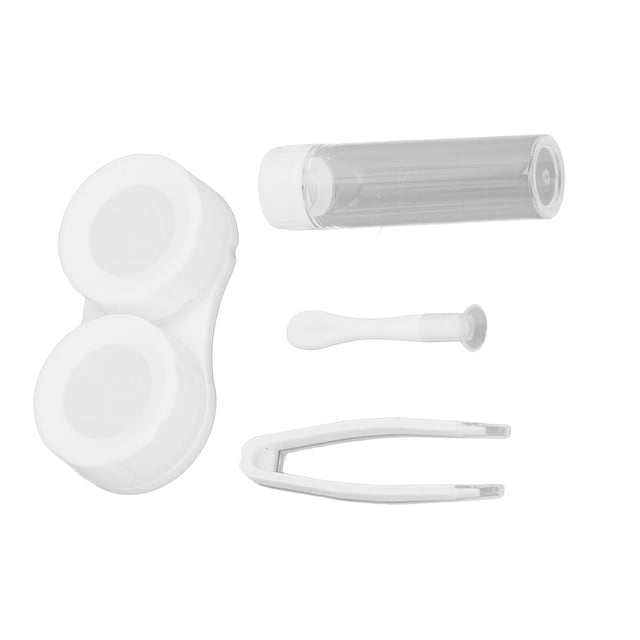 Kit de Estuche para lentes de ContactO con Diseño de Pato, Portátil y Duradero, Diseño de Moda, Regalo Perfecto para Mujeres