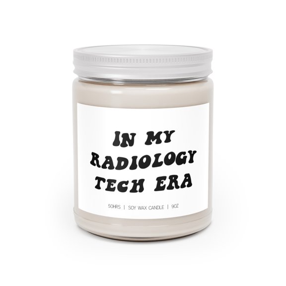 Radiology Tech Xray Technologist Graduation Candle, Gifts, Decor