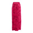 thumbnail image 4 of Unir Women Full Floral Beaded Sequin Embroidery Mesh Bodycon Maxi Skirt Fitted High Waist Slim Glam Nightclub Party Evening Casual Long Bottom 1PC S-L Plus Size Friendly, 4 of 4