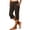 Brown, variant on Women's Capri Pants Summer Casual Loose Yoga Quick Dry Comfy Workout Cropprd Pants with Pockets for Gym Daily Wear Pink