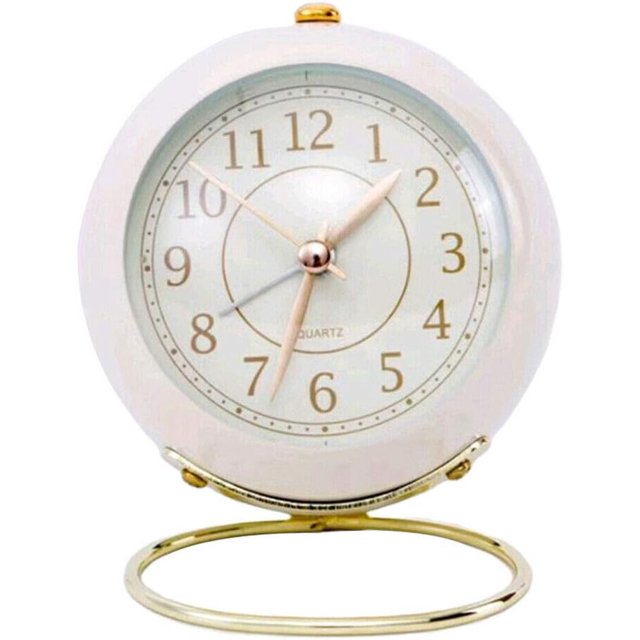 Reloj de escritorio de cuarzo con decoración para el hogar, moderno temporizador con alarma y función de repetición, regalo LED