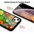 thumbnail image 4 of FFIY Red Star Case for iPhone 12/12 Pro,Cute Protective Case Shockproof Dustproof Soft TPU Bumper Aluminum Hard Back Scratch Resistant Girly Case for iPhone 12/12 Pro, 4 of 6