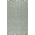 thumbnail image 2 of nuLOOM Daniela Chunky Jute Grey 7' 6" x 9' 6" Farmhouse Area Rug, 2 of 2