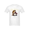 thumbnail image 3 of XIANQI Men's Graphic Tees Casual Unisex T-Shirt 180g Cotton XL, 3 of 4