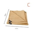 thumbnail image 3 of RKZDSR Outdoor Sunny Shade Cloth, Pergola, And Backyard Patio Sunshade With Protection, Heat Material, Reinforced Grommets（Khaki）, 3 of 6