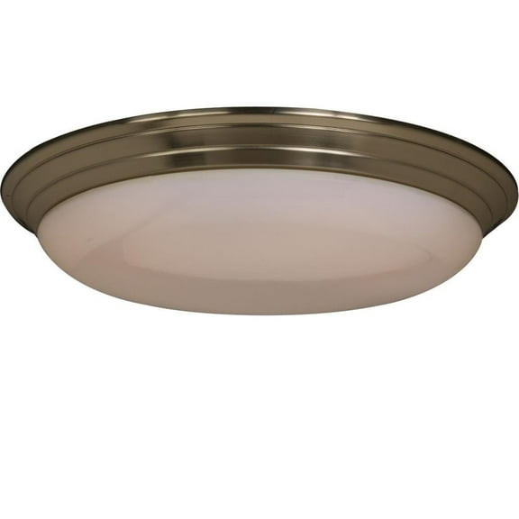 87016SN-Maxim Lighting-Classic EE-2 Light Flush 22w-32w in Other style-17 Inches wide by 4 inches high