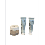 ElEMIS Travel Size Pro-Collagen Cleansing Balm, 10g/ 0.3us oz net Wt with 2 Piece Pro-Collagen Marine Cream SPF 30 2 Sample