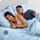 thumbnail image 2 of Bare Home Juego de Fundas de Almohada de Franela - 100 % Franela de Algodón - Doble Cepillado - Juego Estándar de 2, Azul Claro, 2 of 5