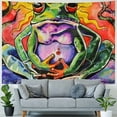thumbnail image 4 of PRATYUS  Frog Tapestry Mushroom Tapestry Mystic Eyes Tapestries Moon Phase Tapestry Abstract Tapestry Wall Hanging for Room 60x50inch, 4 of 6