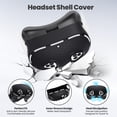 thumbnail image 2 of Set de fundas de silicona VR compatibles con Meta/Oculus Quest 3S, 2 of 6