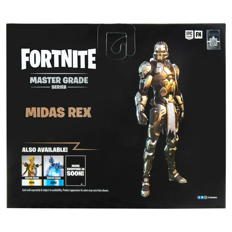 Walmart Exclusive: Fortnite Midas Master Grade - 4-Inch Figure