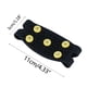 thumbnail image 3 of Ganfancp Al Aire Libre de 5 Dientes Crampones Nieve Antideslizante Zapato Cubierta de Hielo y Nieve Resistente Al Desgaste de La Nieve Zapato Spikes Ofertas de La Semana Par de Raquetas de Nieve, 3 of 7
