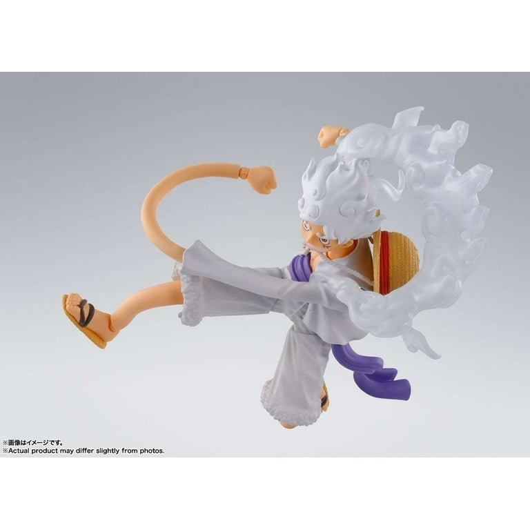 S.H. Figuarts One Piece: Monkey D Luffy Gear5 - 6-Inch Anime S.H. Figuarts One Piece: Monkey D Luffy Gear5 - 6-Inch Anime
