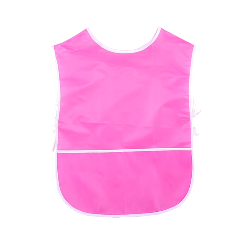 TureClos Kids Painting Aprons Cute Fastdrying Toddler Paint Smock Anti