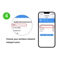 thumbnail image 6 of WiFi Extender Signal Booster for Home Long Range Wireless Internet Repeater with 4 Antennas Gigabit LAN Port Quick Setup Amplify Coverage up to 300m Stable Connection Universal, 6 of 8