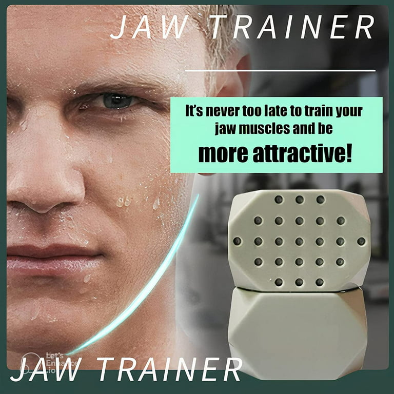 Facial Jaw Exerciser, Double Chin Reducer Shaping Jawline Exercise