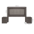 thumbnail image 4 of Recamara KS 3 Piezas Kirena Gris - Kessa Muebles, 4 of 5