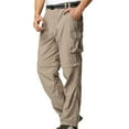 thumbnail image 1 of Pantalon de Randonnée à Séchage Rapide pour Hommes - Short Cargo Convertible, 1 of 7