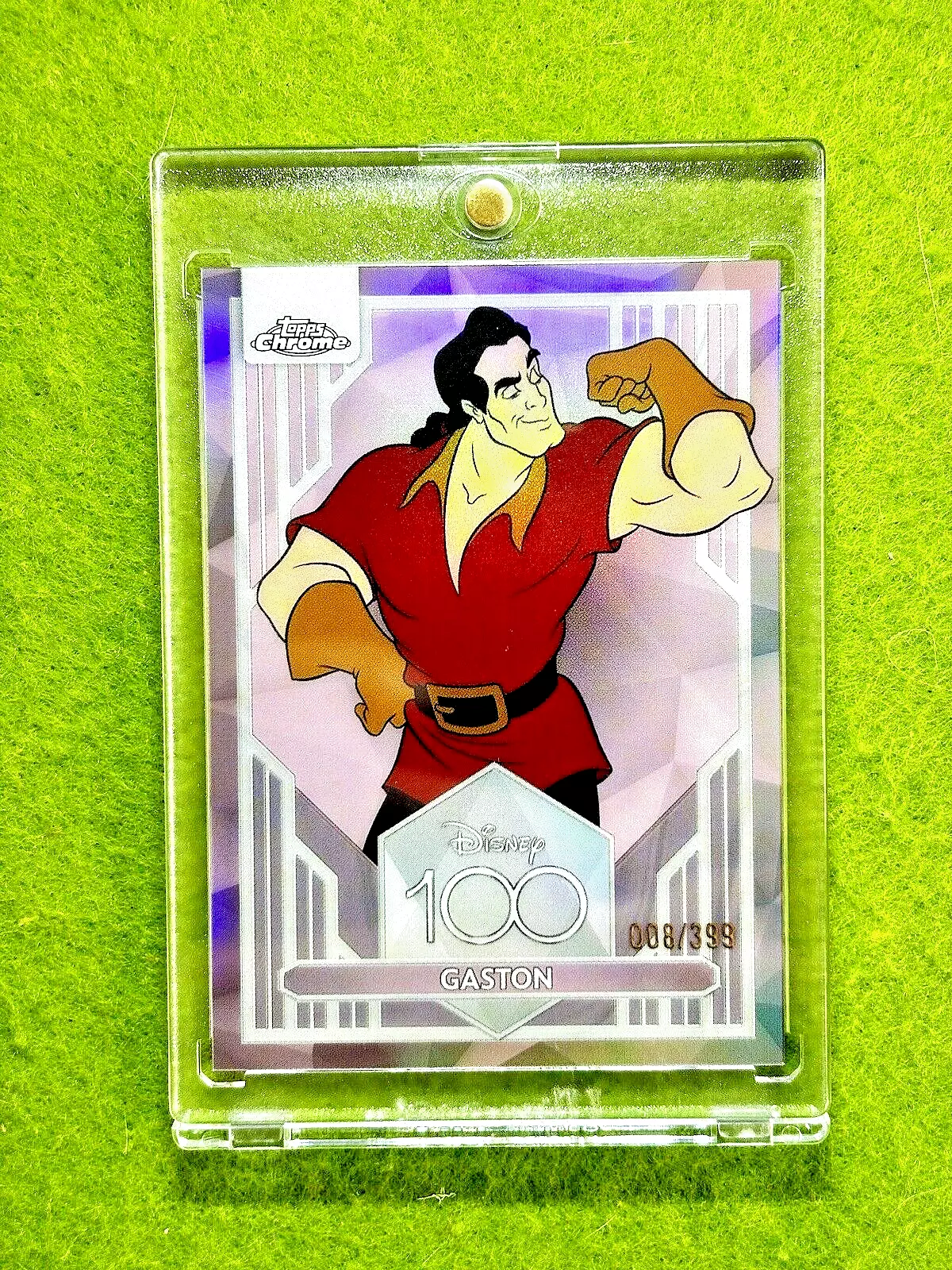 Buzz LightYear DISNEY 100 PINK REFRACTOR # /399 Toy Story CARD