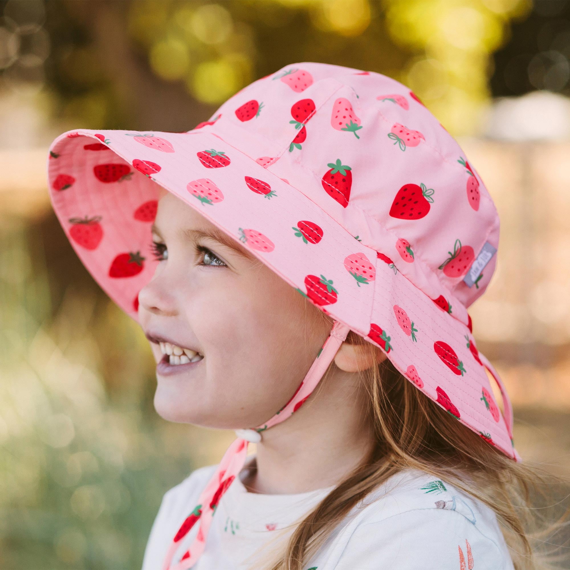 JAN & JUL Summer Swim Sun-Hat Baby Girl, Adjustable (S: 0-6