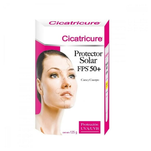 Protector solar Cicatricure FPS 50+ cara y cuerpo 125 g