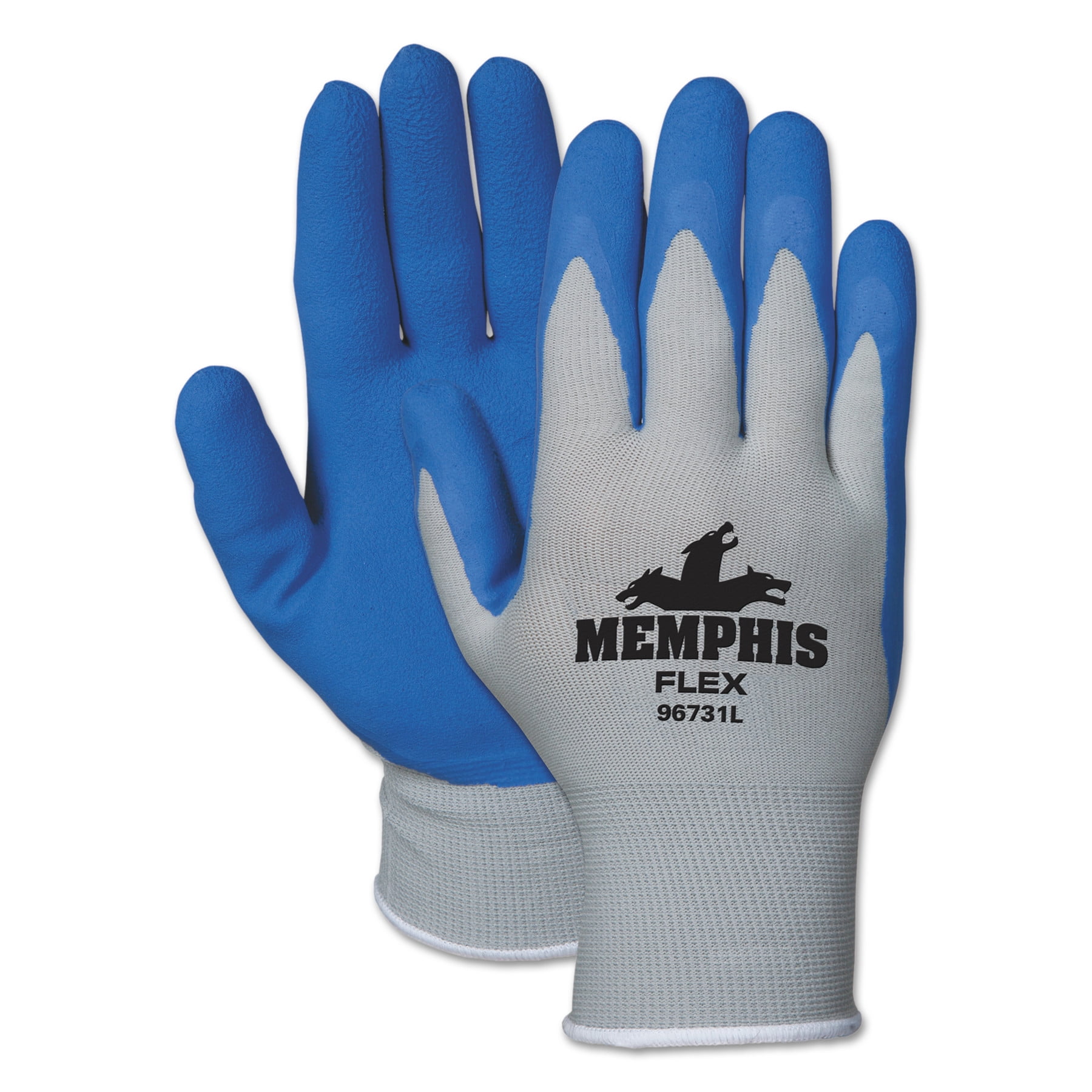 1 Pair MCR Safety UltraTech PVC Dip Stretch Nylon HPT General Purpose Gloves 