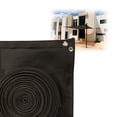 thumbnail image 1 of Malla Sombra Raschel 90% Cinta de refuerzo y ojillos Negro MPQ 5X4, 1 of 5