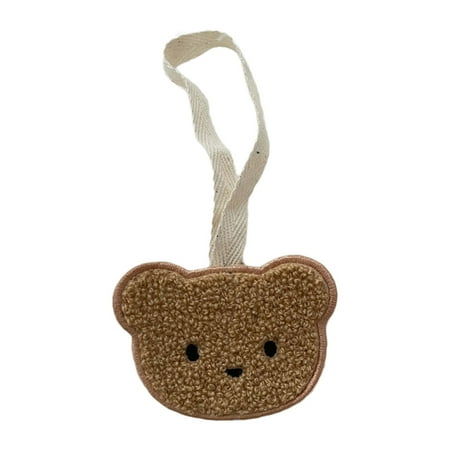 

Mini Cute Soft Plush Bear for Doll Bag Pendant with Child Name Listing for Christmas Tree Decorations 7.48x3.15