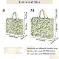 thumbnail image 2 of FORMRS Womens Corduroy Tote Bag Crossbody Shoulder Handbag with Pocket, Olive Leaf, 2 of 7