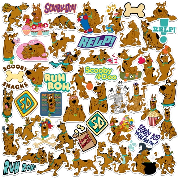Scooby Doo! Character 50Ct Sticker Pack