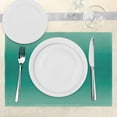 thumbnail image 3 of Ambesonne Ombre Place Mats Set of 4, Ocean Waves Theme, Standard Size, Teal, 3 of 6
