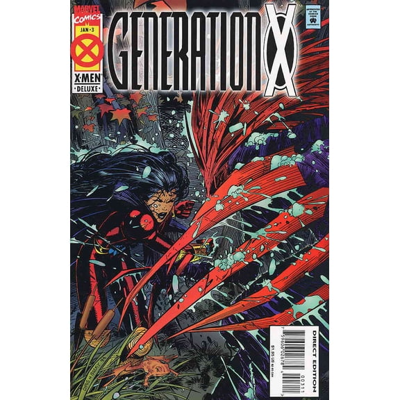 Generation X #3 Deluxe VF ; Marvel Comic Book